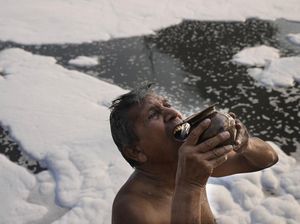 India Dihantui Ancaman Kesehatan Serius Akibat Polusi Sungai dan Udara