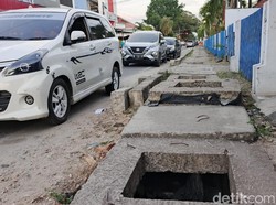 Kadis PUPR-Panitia di Gorontalo Dipolisikan gegara Pelari Jatuh di Lubang Trotoar