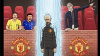 Jadon Sancho dan Cristiano Ronaldo tertawa melihat Ten Hag dipecat. Kedua pemain itu diketahui sempat diasingkan Ten Hag di MU. Foto: dok. Internet/X (Twitter)