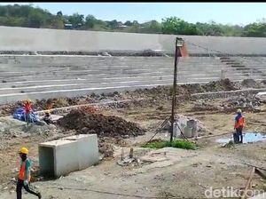 Renovasi Stadion BJ Habibie di Parepare Molor 7 Persen gegara Sering Hujan Renovasi Stadion BJ Habibie di Parepare Molor 7 Persen gegara Sering Hujan