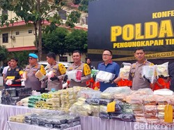 Polisi Amankan 1,56 Kg Kokain Dibawa TKI di Tanjungbalai