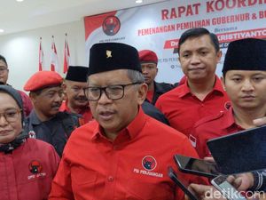 Hasto Sebut Elektabilitas Risma Tak Tertinggal, Tapi Kalah Start Hasto Sebut Elektabilitas Risma Tak Tertinggal, Tapi Kalah Start
