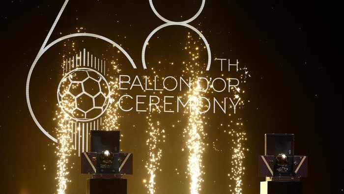 Soccer Football - Ballon dOr - Theatre du Chatelet, Paris, France - October 28, 2024 General view of the Ballon dOr REUTERS/Sarah Meyssonnier