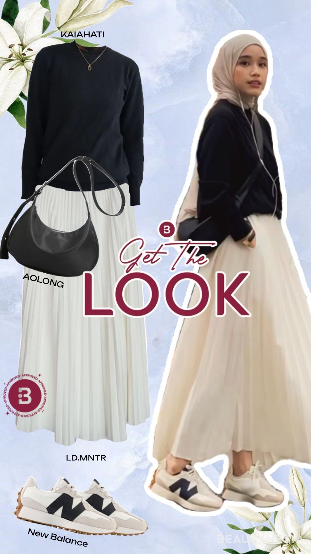 Get The Look: Inspirasi Outfit Minimalis ala Pamela Agatha, Nyaman untuk Sehari-hari!