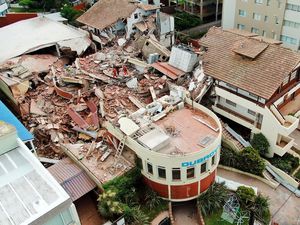 Hotel di Argentina Ambruk, Satu Orang Tewas Hotel di Argentina Ambruk, Satu Orang Tewas
