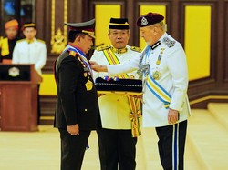 Kapolri Terima Penghargaan dari Kerajaan Malaysia atas Peran Penting Jaga Kawasan