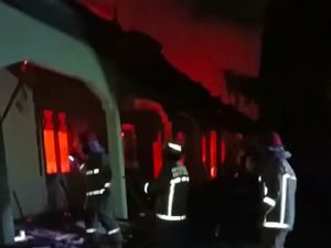 Ponpes di Tangerang Kebakaran Akibat Korsleting, Asrama Putri Hangus