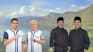 Quick Count Indikator 50% Pilgubsu: Bobby-Surya 61,18%, Edy-Hasan 36,82%