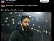 Meme: Belum Mulai Latih MU, Amorim Sudah Kena Ledek