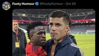 Padahal Vinicius sudah jauh-jauh hari dijagokan memenangkan Ballon dOr 2024, eh ternyata kecele! (Foto: Twitter)