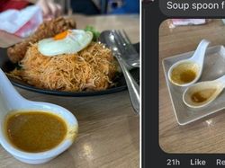 Pelanggan Kaget Harga Sesendok Saus Kari Sampai Rp 7 Ribu