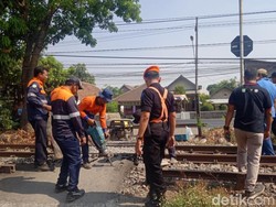 Pelintasan Liar di Beji Pasuruan Ditutup Demi Cegah Kecelakaan