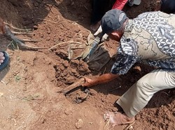 Jasad Opa Muncul di Lahan Sawah, Warga Langsung Lapor Polisi