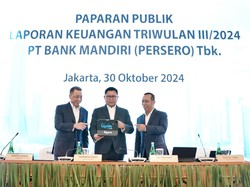 Bank Mandiri Kantongi Laba Bersih Rp 42 Triliun Kuartal III 2024