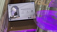Wujud Asus Zenbook S 14 OLED, Laptop 1,2 kg Harga Rp 28 Juta