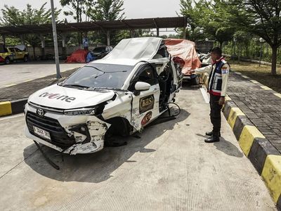 Begini Kondisi Mobil TV One yang Kecelakaan di Tol Pemalang