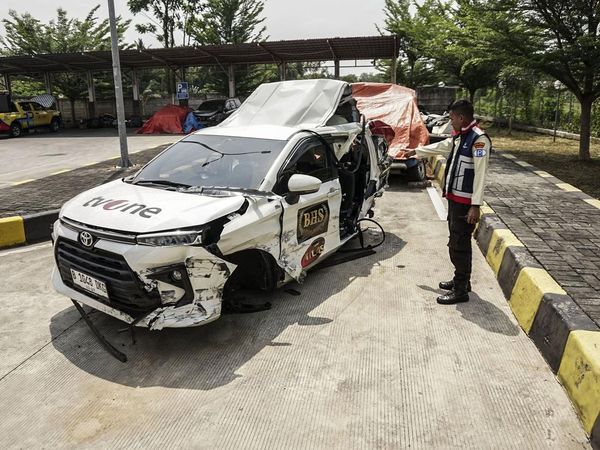 Begini Kondisi Mobil TV One yang Kecelakaan di Tol Pemalang