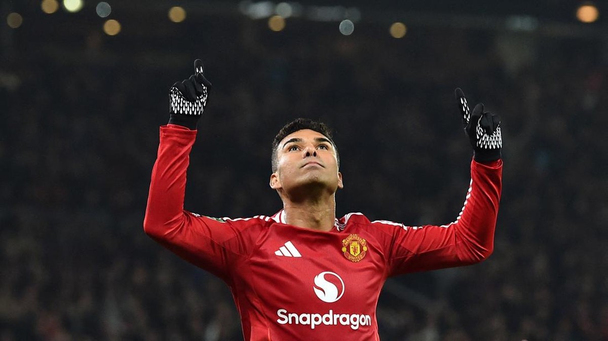 Gelandang Manchester United, Casemiro. (Foto: REUTERS/Peter Powell)
