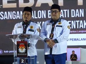 Debat Pilbup Pemalang soal Sampah, Mansur Janji Bangun 25 TPS di Desa Debat Pilbup Pemalang soal Sampah, Mansur Janji Bangun 25 TPS di Desa