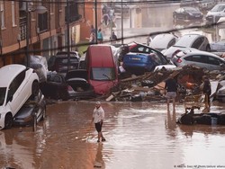 Dihantam Banjir Mematikan, Spanyol Tetapkan Masa Berkabung 3 Hari