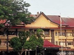 Kebakaran di Polda Gorontalo Sudah Padam, 26 Tahanan Dievakuasi