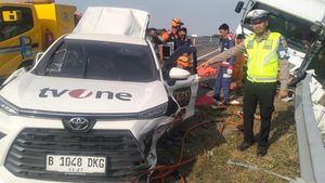 Kecelakaan Maut Mobil Tim TvOne Ditabrak Truk Rosalia di Tol Pemalang