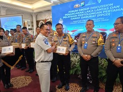 Polres Mojokerto Kota Terbaik Ketiga se-Jatim Tekan Angka Kecelakaan