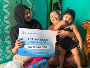 Donasi Sahabat Baik Bantu Reina Penderita Hiperinsulin Berjuang Sembuh