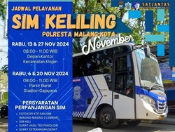 Jadwal SIM Keliling di Malang Kota November 2024, Yuk Simak!