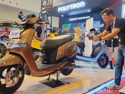 Motor Listrik TVS iQube Versi Murah Meluncur di IMOS 2024, Berapa Harganya?
