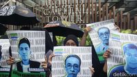 Aksi Menolak Kriminalisasi Petani Morowali