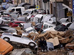 Banjir Horor, Sebagian Area Spanyol Berubah Jadi Lautan
