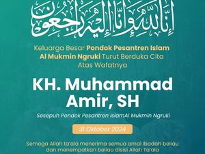 Sesepuh Ponpes Al Mukmin Ngruki KH Muhammad Amir Wafat Sesepuh Ponpes Al Mukmin Ngruki KH Muhammad Amir Wafat