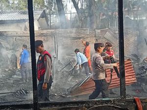 4 Rumah-Mobil di Karo Terbakar gegara Lupa Matikan Kompor, 1 Luka-luka