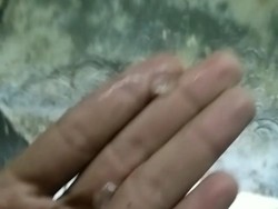 Fenomena Hujan Es Terjadi di Kabupaten Tasikmalaya