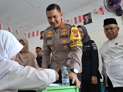 Dukung Pemerintah, Polresta-Kodim Bagikan Makan Bergizi ke Siswa di Kota Bogor