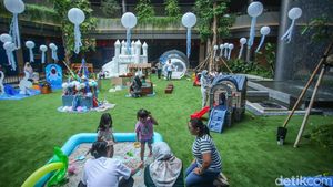 Keseruan Anak-anak Bermain di Urban Forest Jaksel