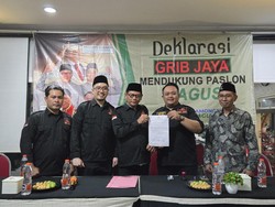Ormas Bentukan Prabowo Dukung Cabup Lamongan Abdul Ghofur-Firosya Shalati