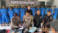 Polres Bogor Tangkap 37 Tersangka Kasus Pengedaran Gelap Narkoba