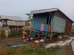 68 Rumah di Sidrap Rusak Akibat Angin Kencang, 1 Orang Tewas-2 Luka