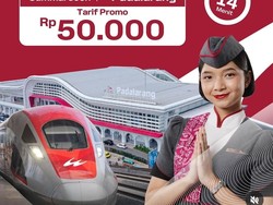 Naik Whoosh Cuma Rp50 Ribu Mulai 1 November 2024, Ini Rutenya