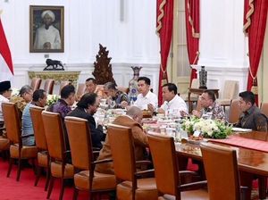 Ditemani Gibran, Begini Suasana Makan Siang Prabowo dan Ketum Parpol Ditemani Gibran, Begini Suasana Makan Siang Prabowo dan Ketum Parpol
