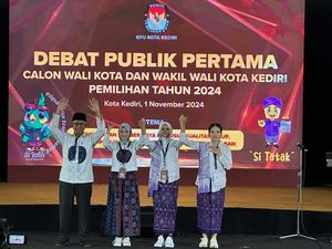 Saling Adu Gagasan dan Program Kerja Warnai Debat Pilwali Kediri Saling Adu Gagasan dan Program Kerja Warnai Debat Pilwali Kediri