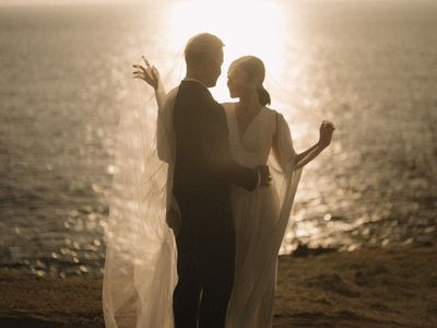 Romantisnya Foto Prewedding Febby Rastanty dan Drajad Djumantara