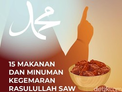15 Makanan dan Minuman Kegemaran Rasulullah SAW