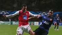 Ruben Amorim pensiun bermain pada tahun 2017. Setahun kemudian ia merintis karier melatih di Casa Pia. Foto: Manchester United via Getty Imag/John Peters
