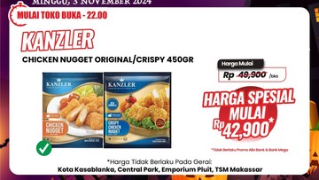 Chicken Nugget Kanzler Diskon Gede-gedean di Transmart Full Day Sale