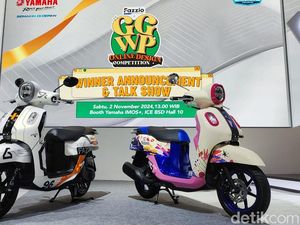 Yamaha Umumkan Pemenang Kontes Fazzio GGWP di IMOS 2024 Yamaha Umumkan Pemenang Kontes Fazzio GGWP di IMOS 2024