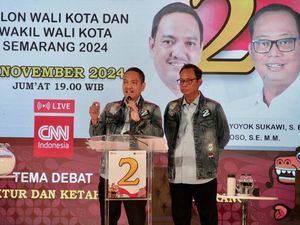 Yoyok-Joss Dinilai Kuasai Program saat Debat Perdana Pilwalkot Semarang