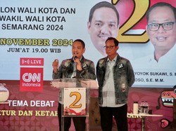 Yoyok-Joss Dinilai Kuasai Program saat Debat Perdana Pilwalkot Semarang